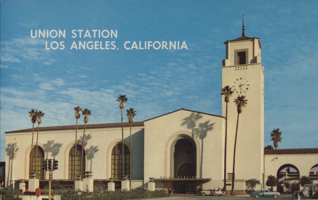 LA Union Station Postcard